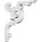 Ekena Millwork Benson Architectural Grade PVC Bracket, 5/8"W X 6"D X 6"H BKTP01X06X06BE - alternate 1